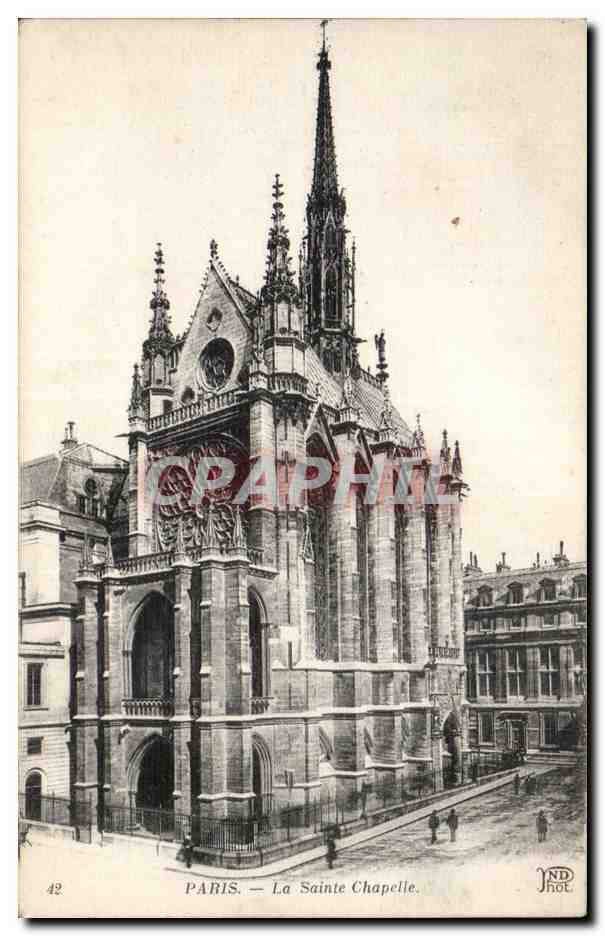 Paris CPA Sainte Chapelle