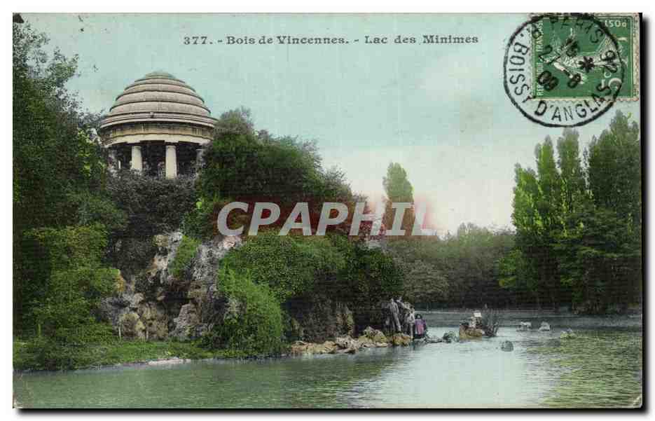 Bois de Vincennes - Lac des Minimes — anonymer Verleger, Nr. 377