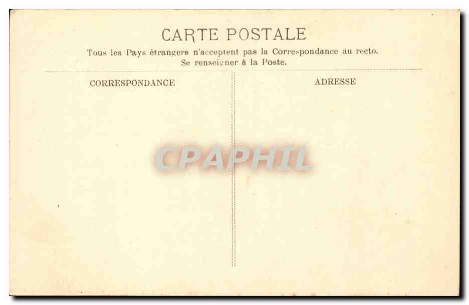 CPA Musee du Louvre David Les SAbines — Rückseite