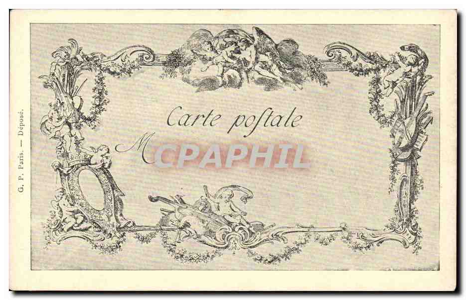 Bacchus et Ariane — gravure de N. de Launay, d'après Cochin — 13e série, n° 146 — Rückseite