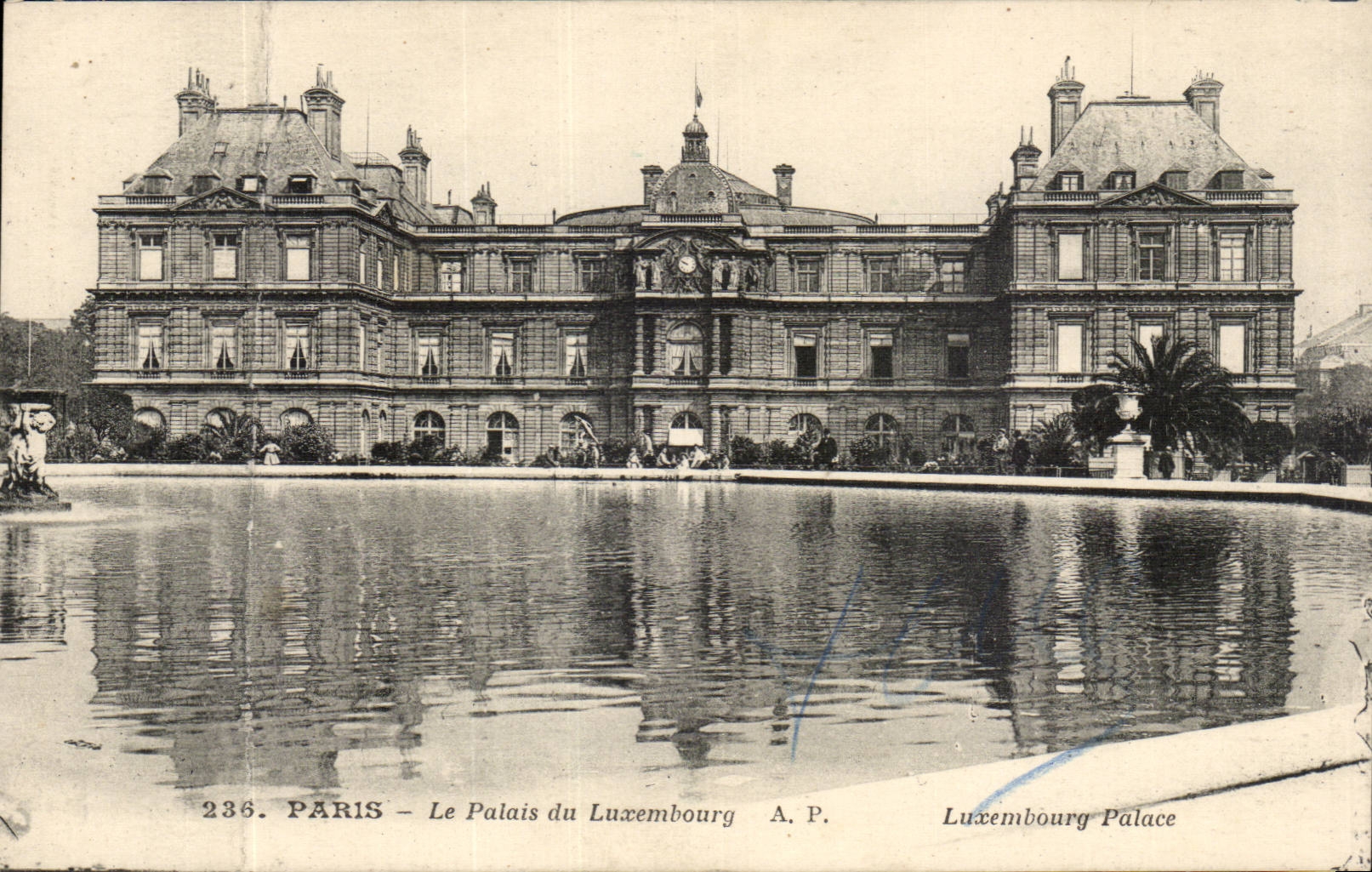 Paris CPA Palais du Luxembourg