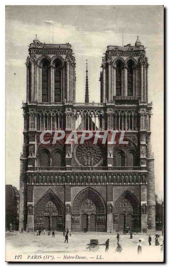 Paris CPA Notre DAme