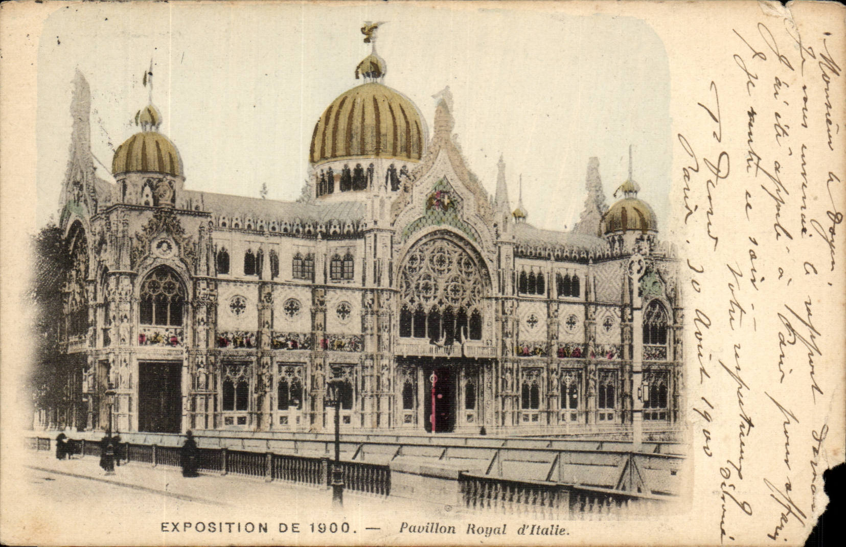 Exposition de 1900 — Pavillon Royal d'Italie — Éditeur non identifié