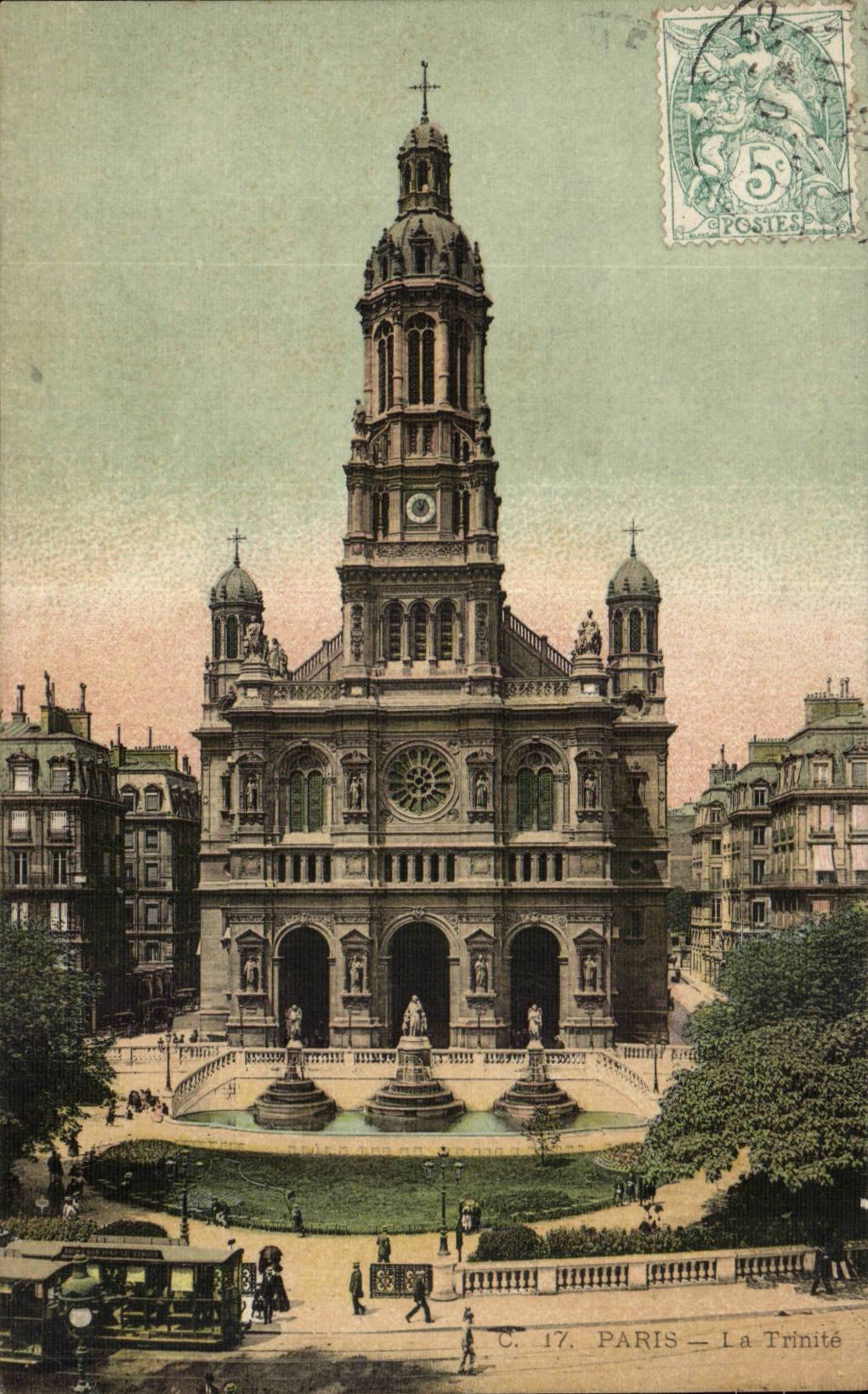 Paris CPA La Trinite