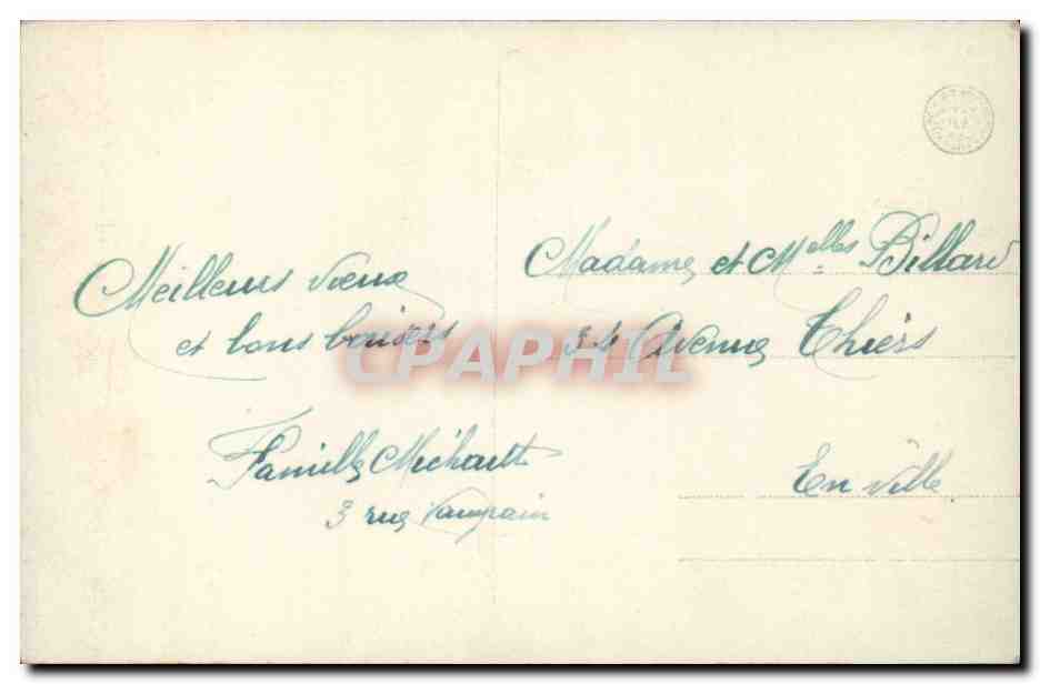 CPA Fantaisie Enfant — Rückseite