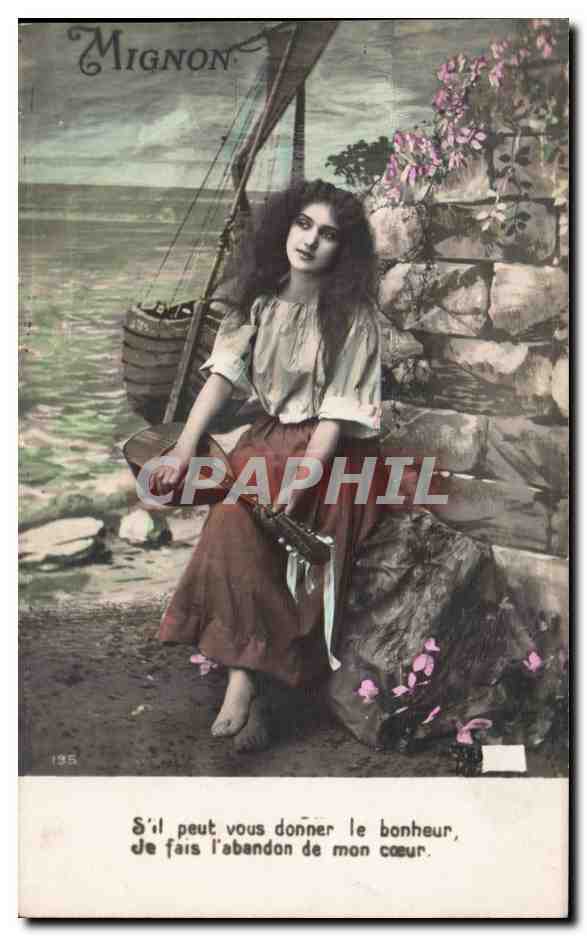 CPA Fantaisie Femme