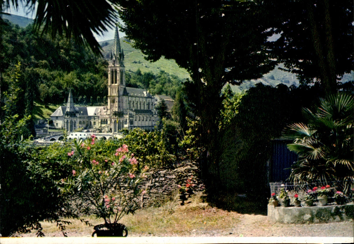 Lourdes CPA La basilique 