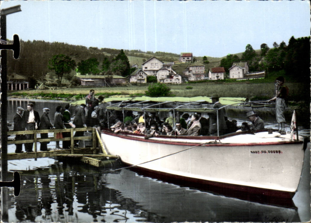 Lac-ou-Villers — embarcadère pour le Saut du Doubs — CPAPHIL 110