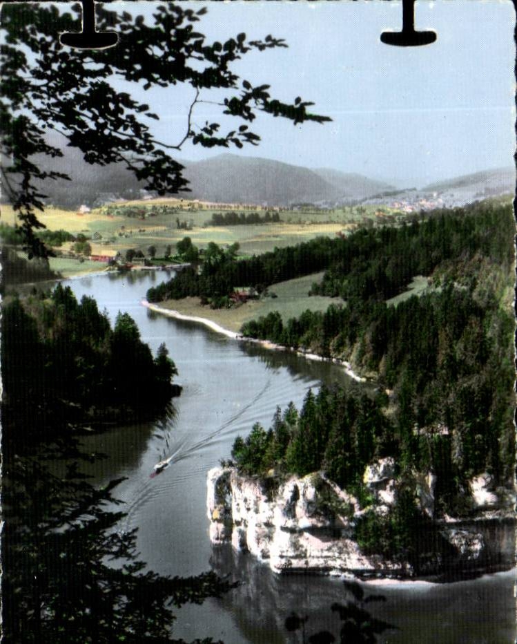 Villers-le-Lac (Doubs) — Bassin et Rocher de l'Echo — CPAPHIL 112