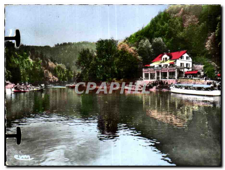 Villers-le-Lac — Arrivée au Saut du Doubs et Hôtel de France — éditeur CPAPHIL, n° 52