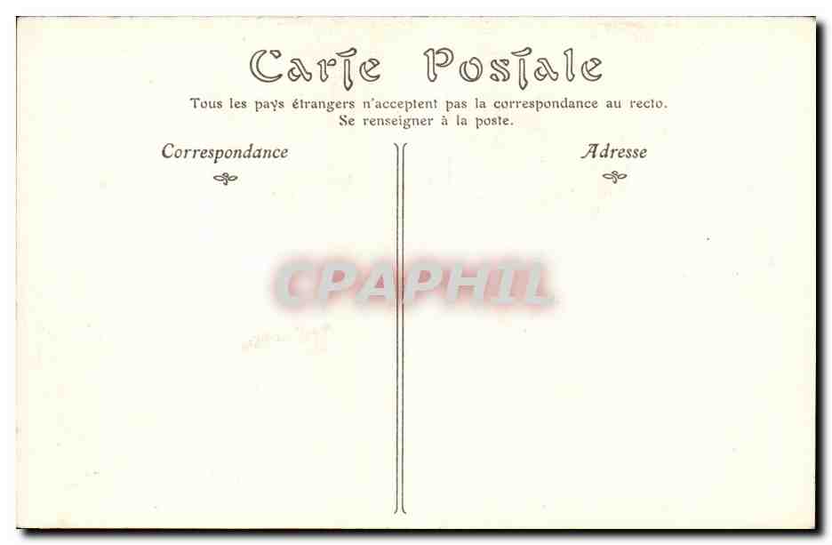 Paris CPA Eglise notre St Etienne du Mont — Rückseite
