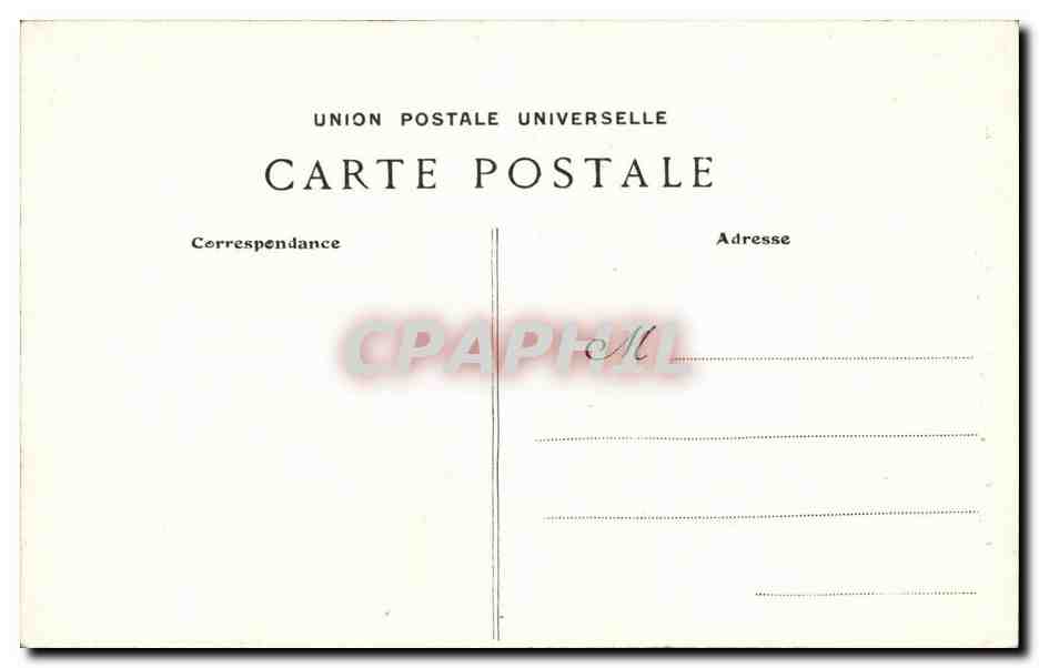 Paris CPA Eglise notre St Etienne du Mont la chaire — Rückseite
