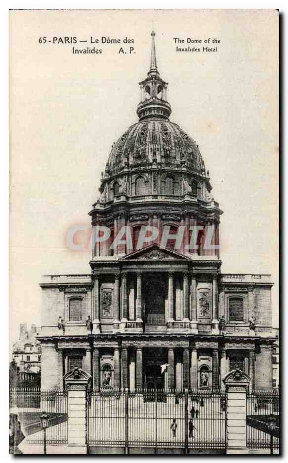 Paris CPA Dome des Invalides