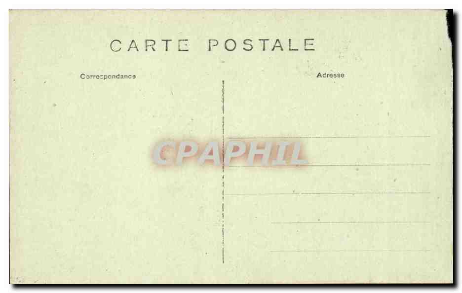 Paris CPA Colonne de Juillet — Rückseite