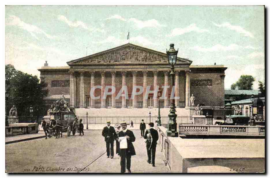 Paris CPA Chambre des deputes
