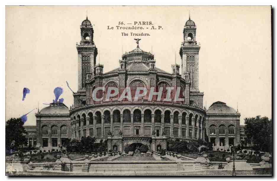 Paris CPA Trocadero