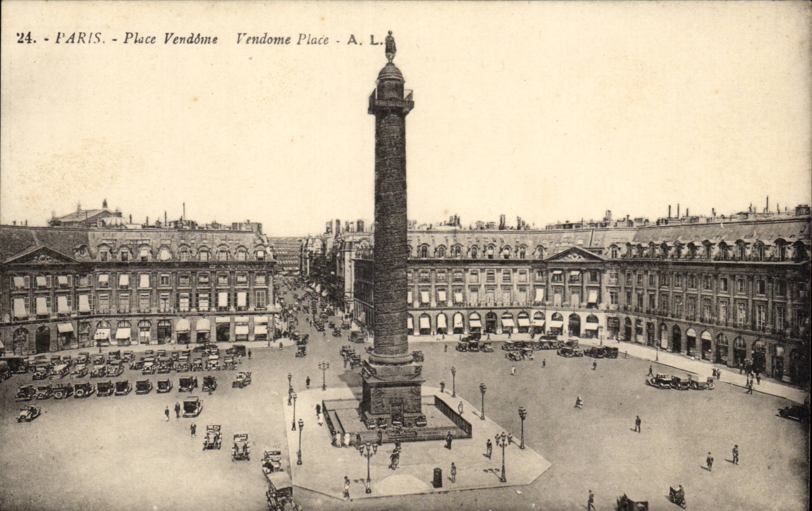 Paris CPA Place Vendome