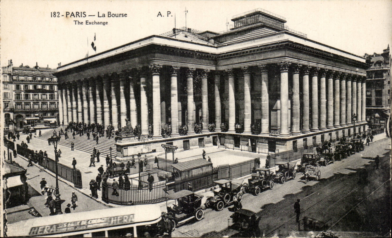 Paris CPA La Bourse