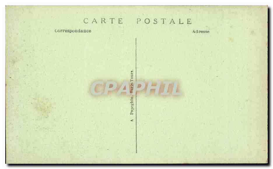 Paris CPA La Bourse — Rückseite