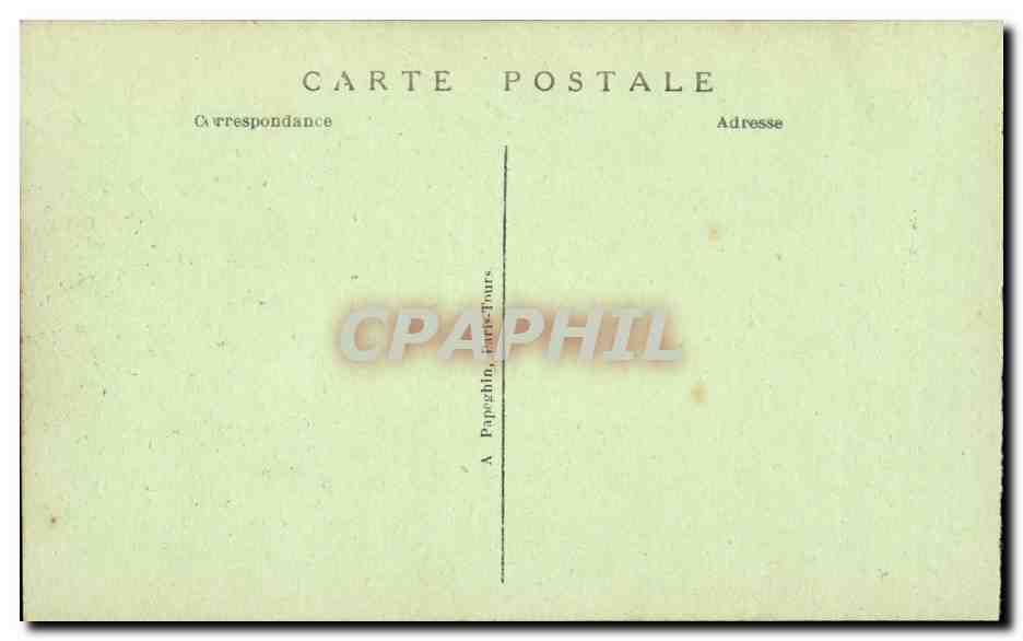 Paris CPA La madeleine — Verso