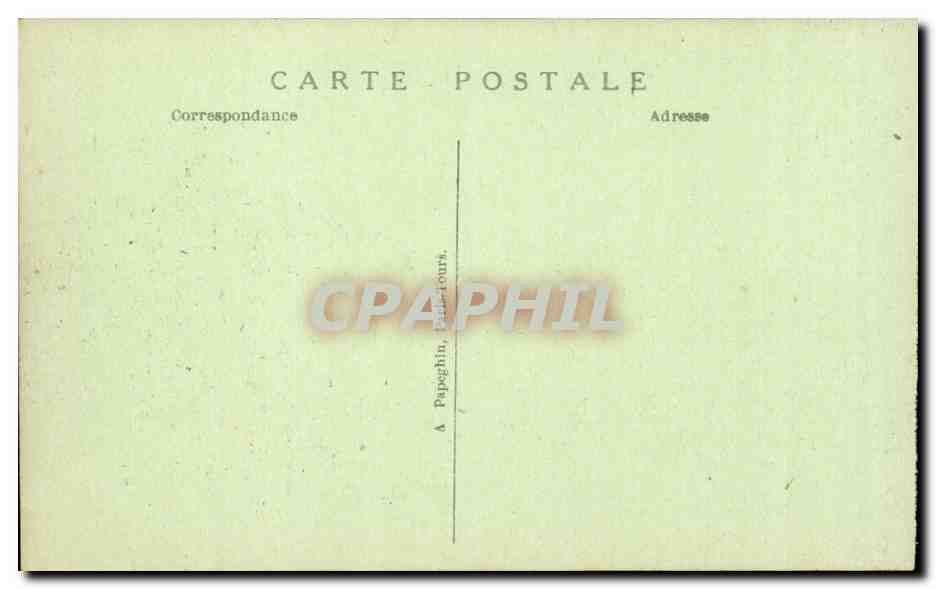 Paris CPA Avenue des Champs Elysees prise de l'arc de triomphe de l'etoile — Rückseite