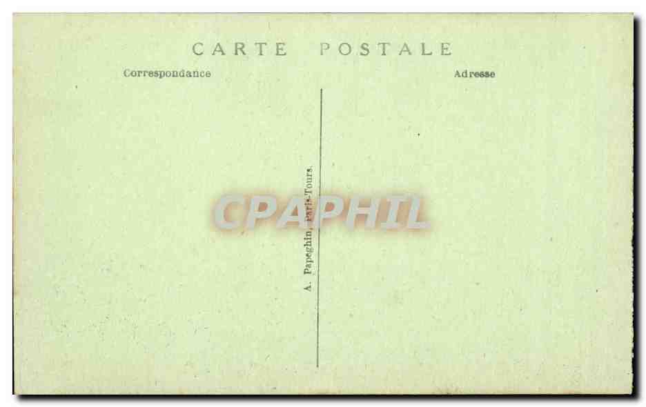 Paris CPA Notre Dame — Rückseite