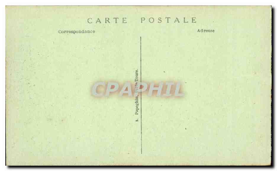 Paris CPA Place de la Bastille et colonne de Juillet — Rückseite
