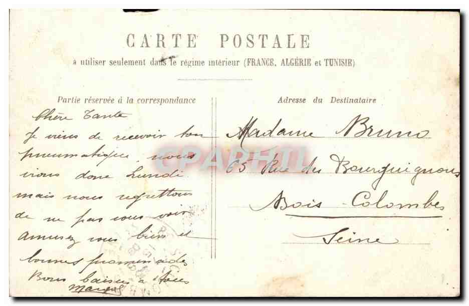 CPA Fantaisie Femme roesler — Verso