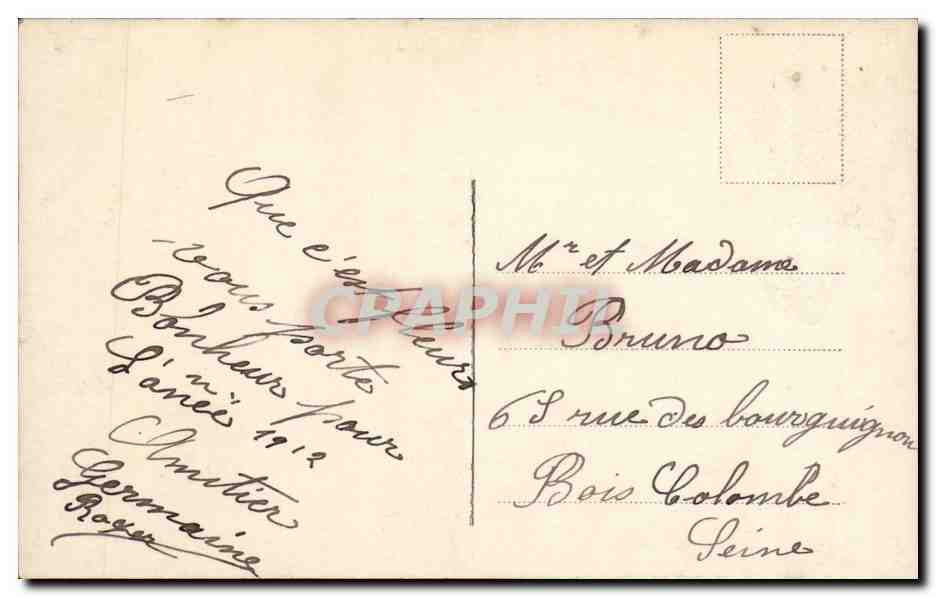 Jeune femme tenant un bouquet — Souvenirs de Printemps — Éditeur PrinTEMPS, n°2141 — Reverso