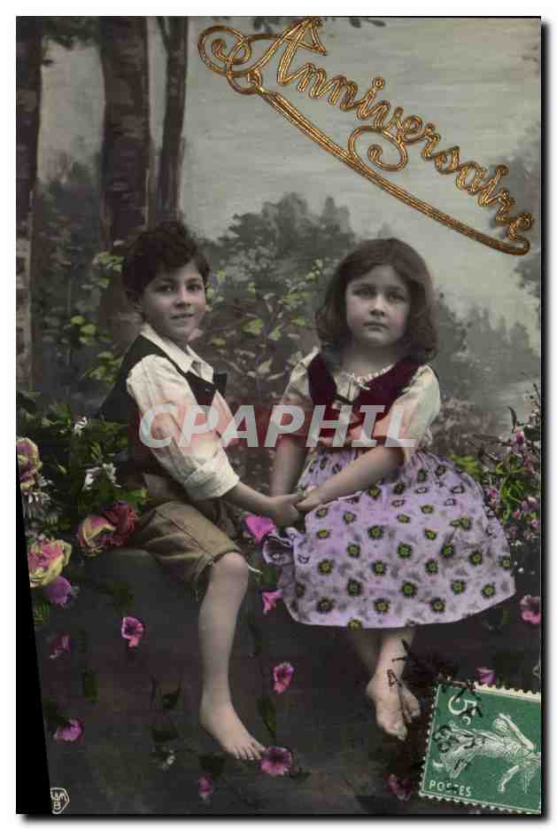 CPA Fantaisie Enfants