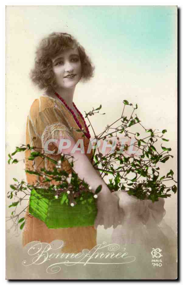 CPA Fantaisie Femme