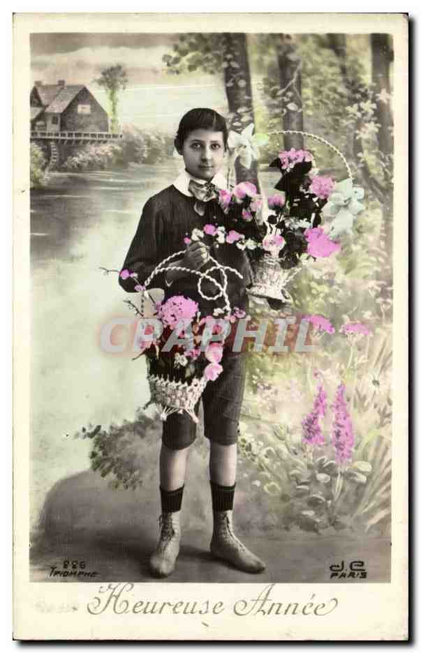 CPA Fantaisie Enfant Garcon