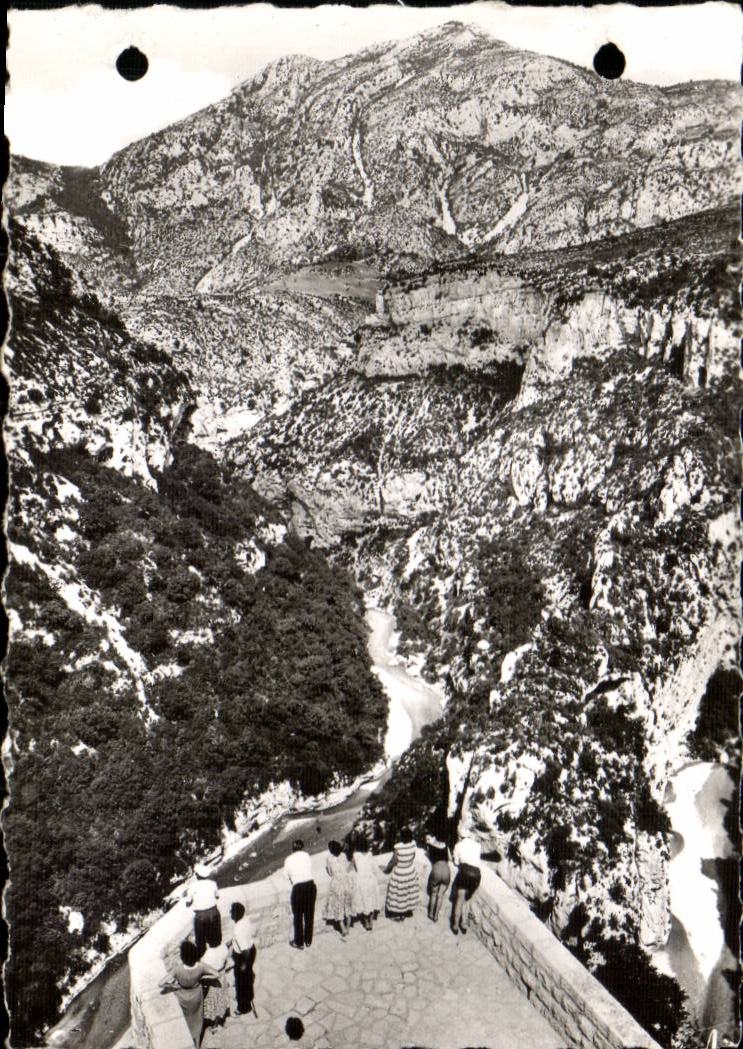 La Mescla — Confluent du Verdon et de l'Artuby — CPAPHIL