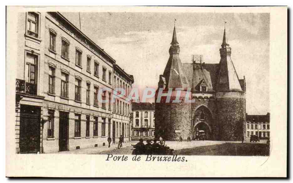 Belgique Malines CPA Porte de Bruxelles 