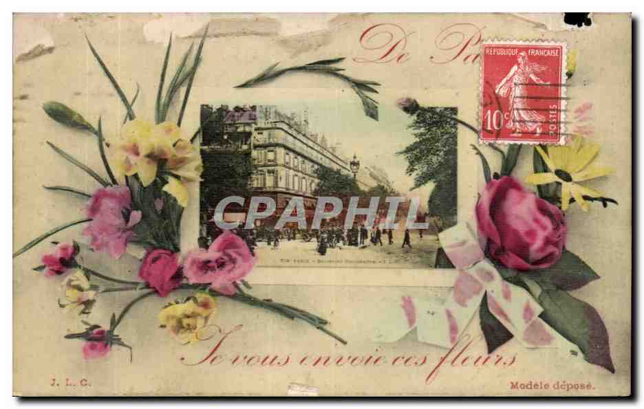 CPA Paris Boulevard Poissonniere