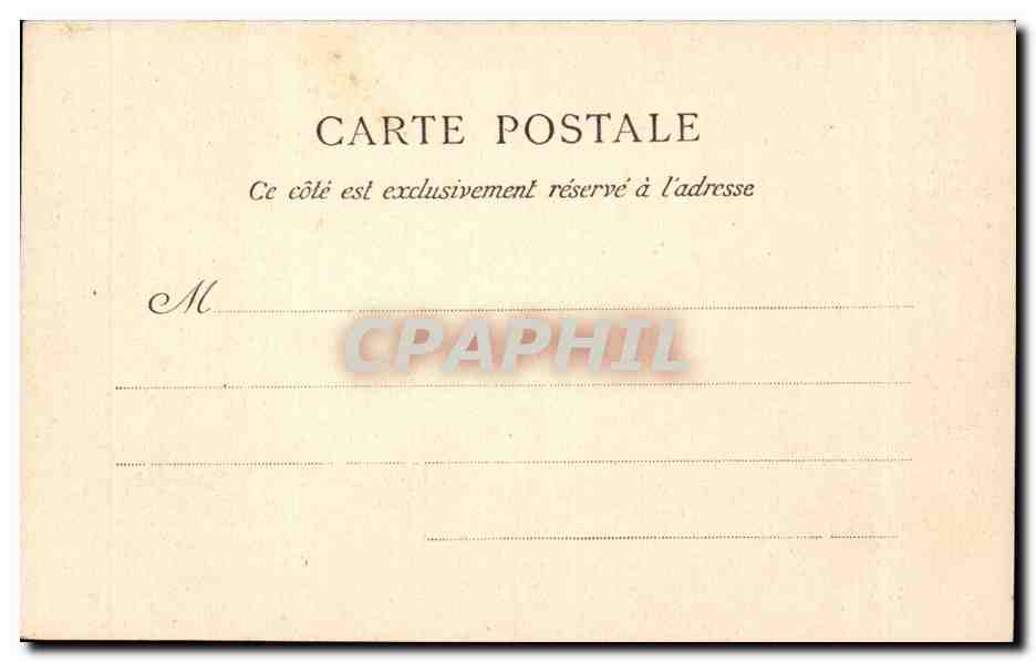 CPA Paris Porte St Denis Les boulevards — Rückseite