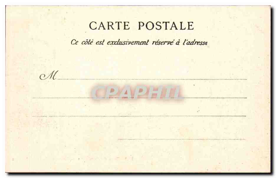 CPA Paris Bois de Boulogne Le lac Embarcadere — Rückseite