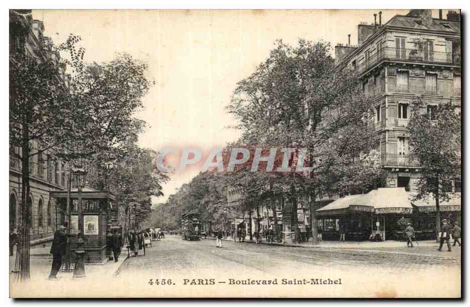 CPA Paris Boulevard St michel