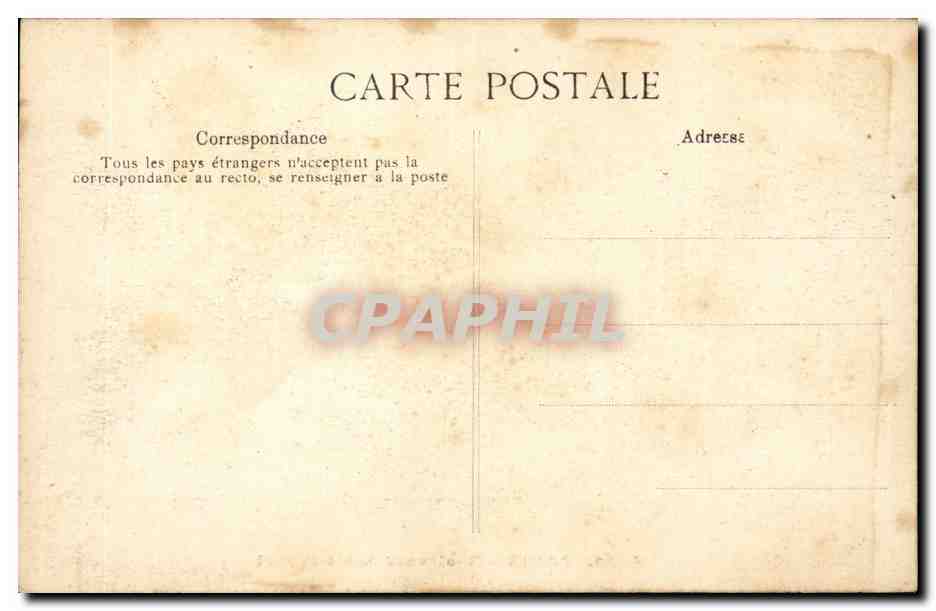CPA Paris Boulevard St michel — Rückseite
