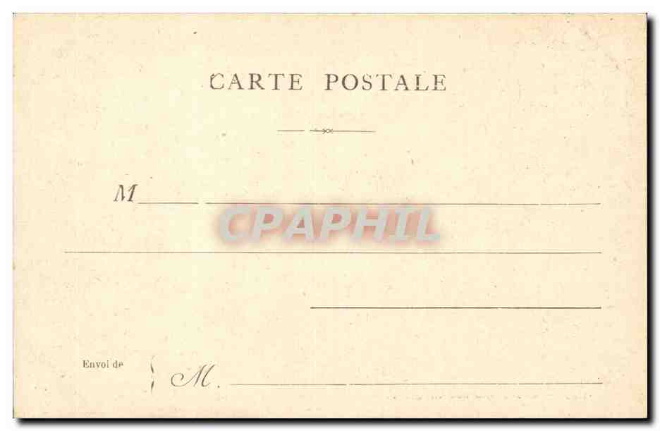 CPA Paris Boulevard des CApucines — Rückseite