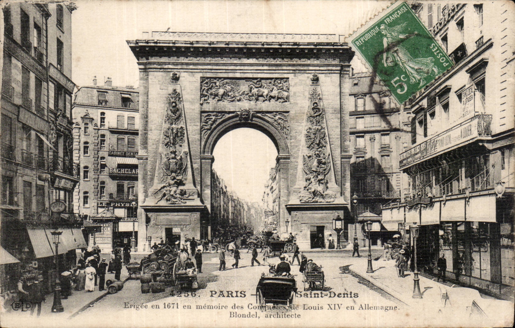 CPA Paris Porte Saint Denis