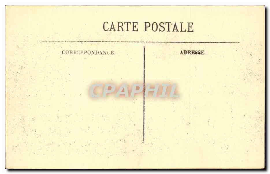 CPA Paris Le conseil d'Etat — Verso