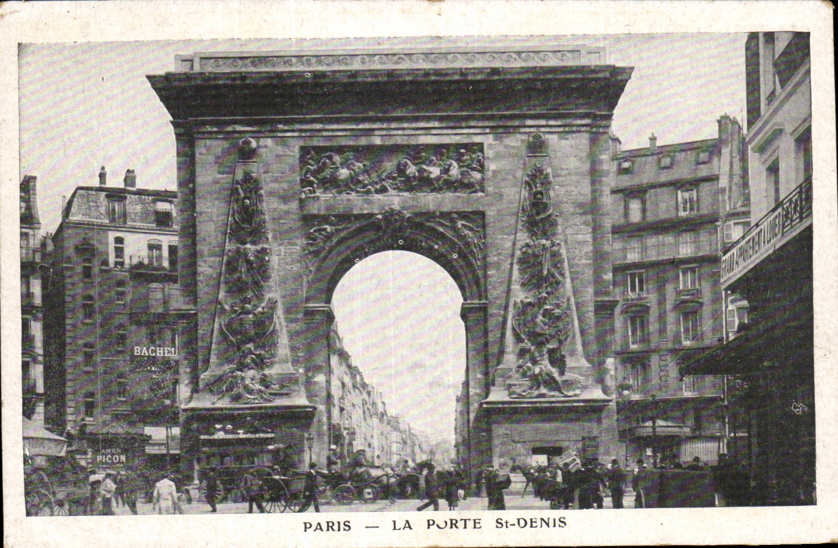 CPA Paris Porte St Denis