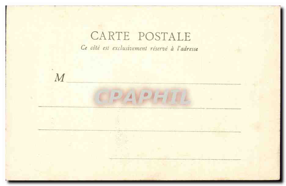 CPA Paris Eglise Saint Ambroise — Verso
