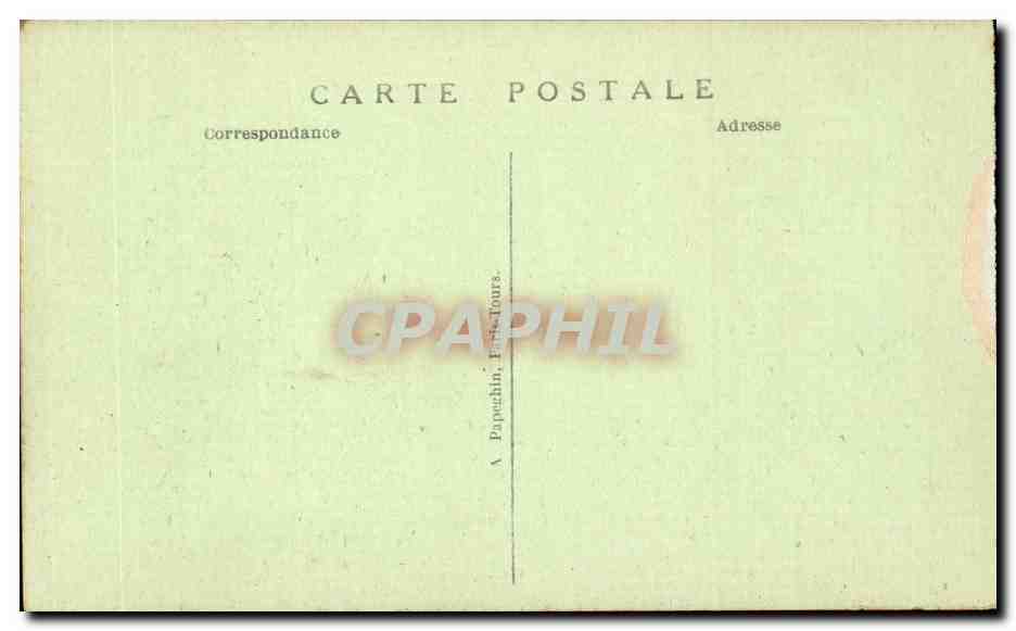 CPA Paris Fontaine Medicis Jardin du Luxembourg — Rückseite