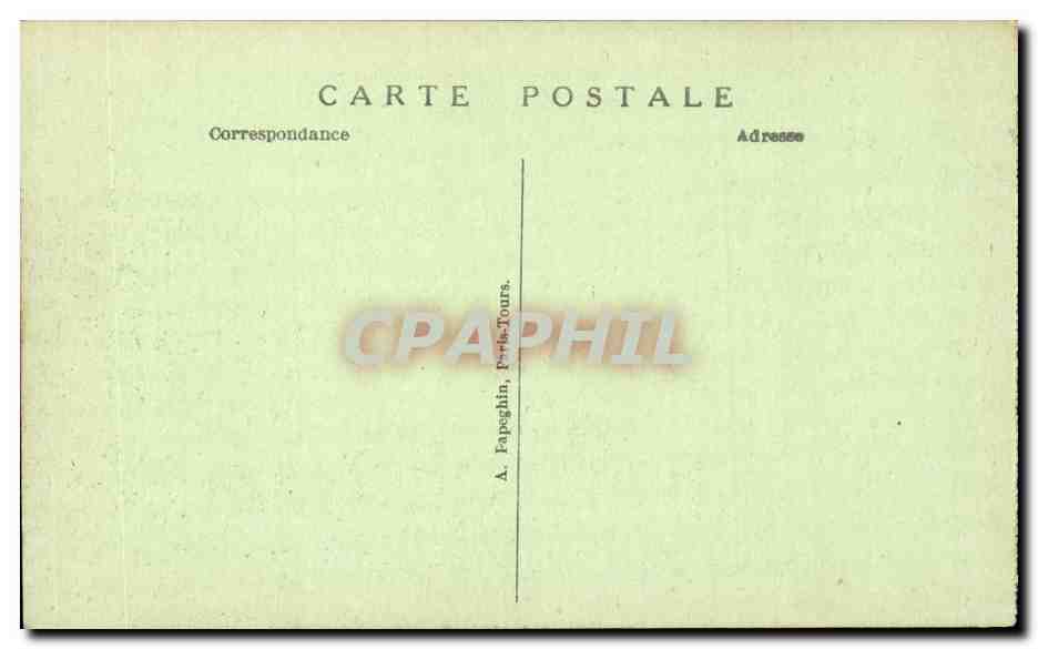 CPA Paris Boulevard et porte St Denis — Verso