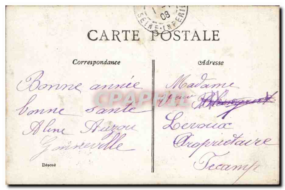 CPA Fantaisie Enfant  — Rückseite