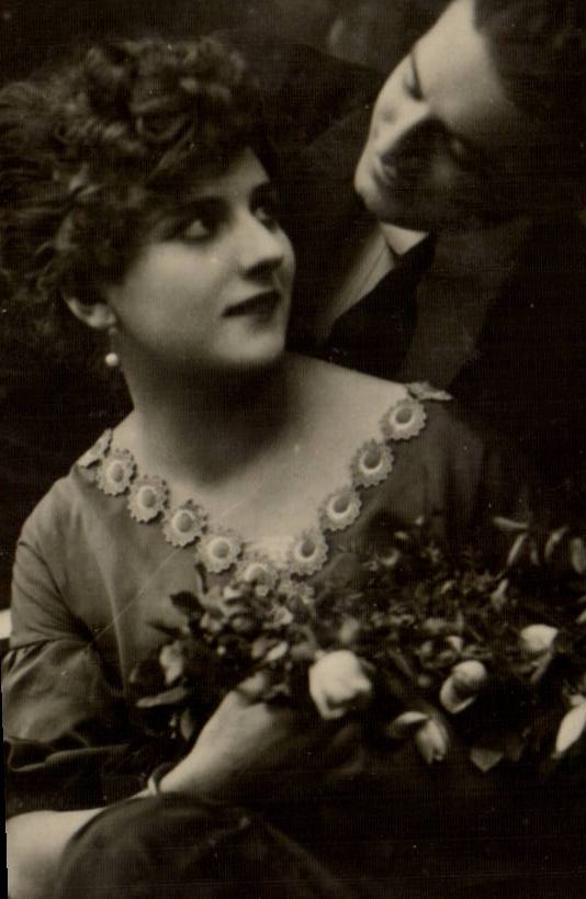 CPA Fantaisie Femme