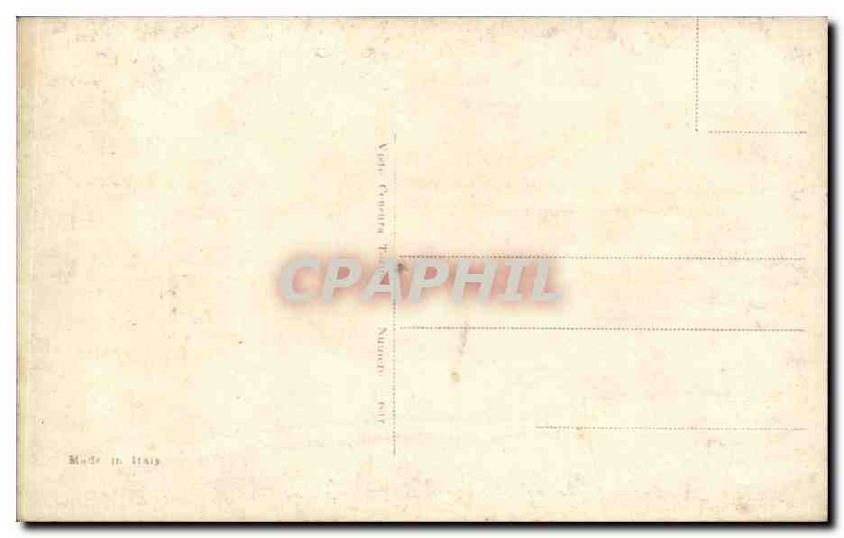 CPA Fantaisie Femme — Verso
