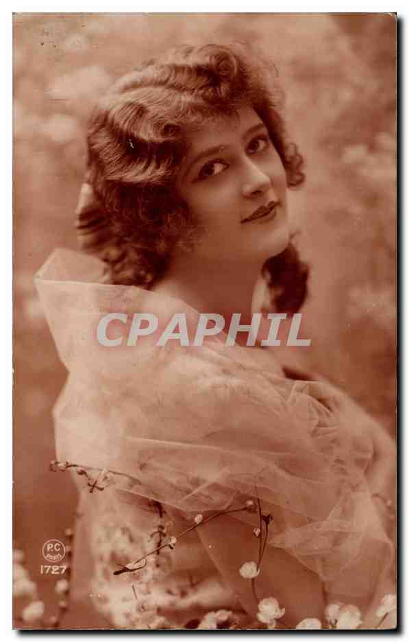 CPA Fantaisie Femme